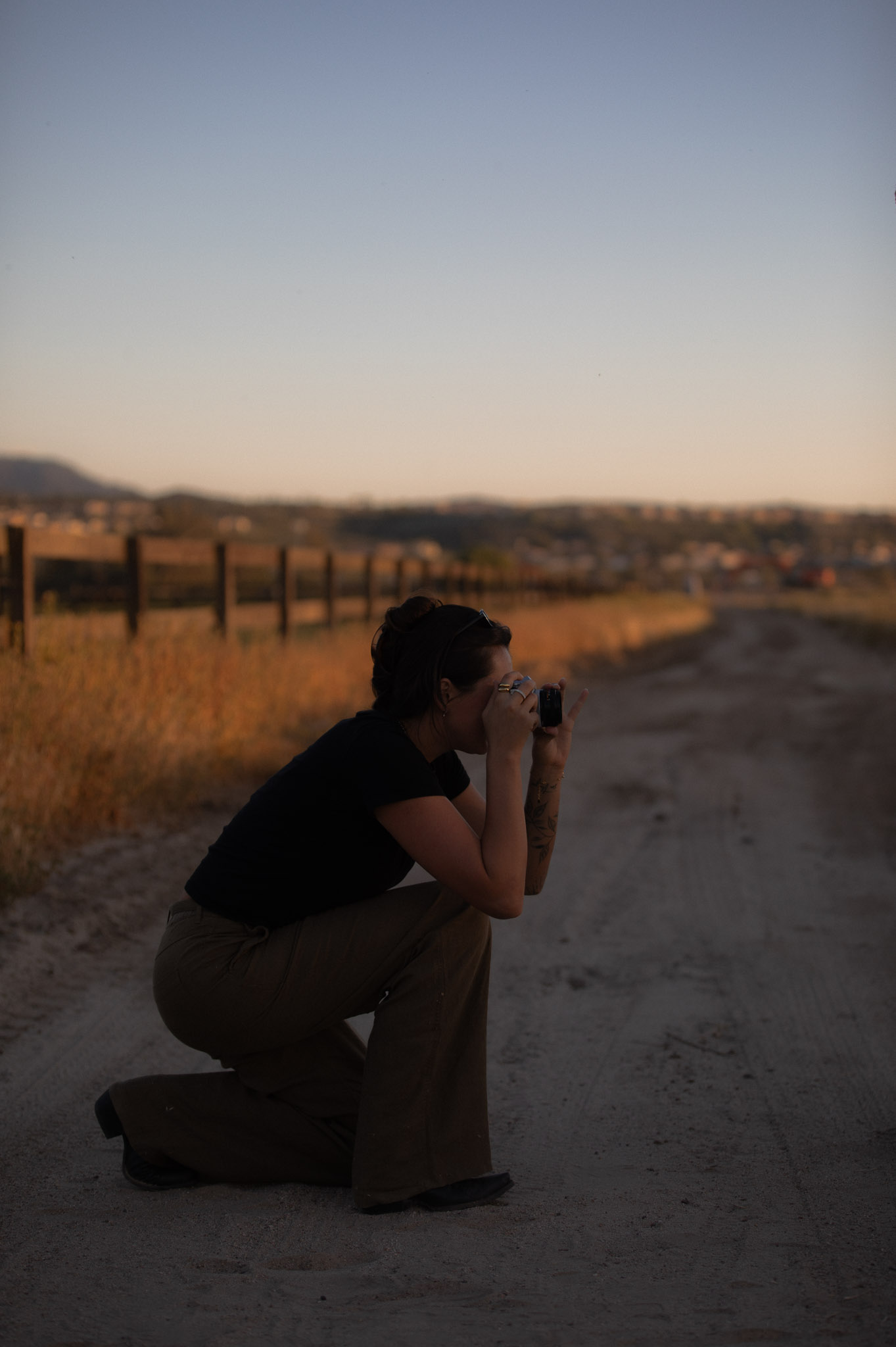 Behind the scenes photography