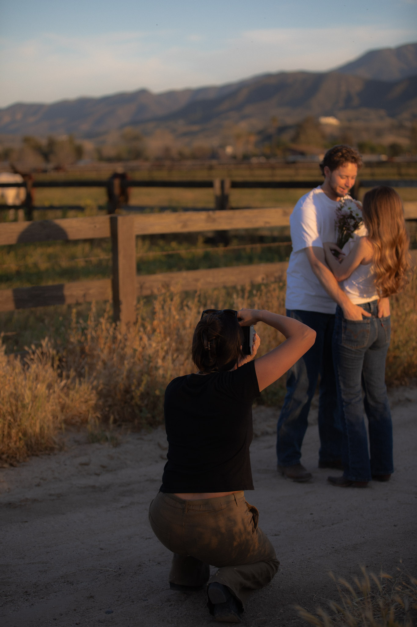 Behind the scenes photography